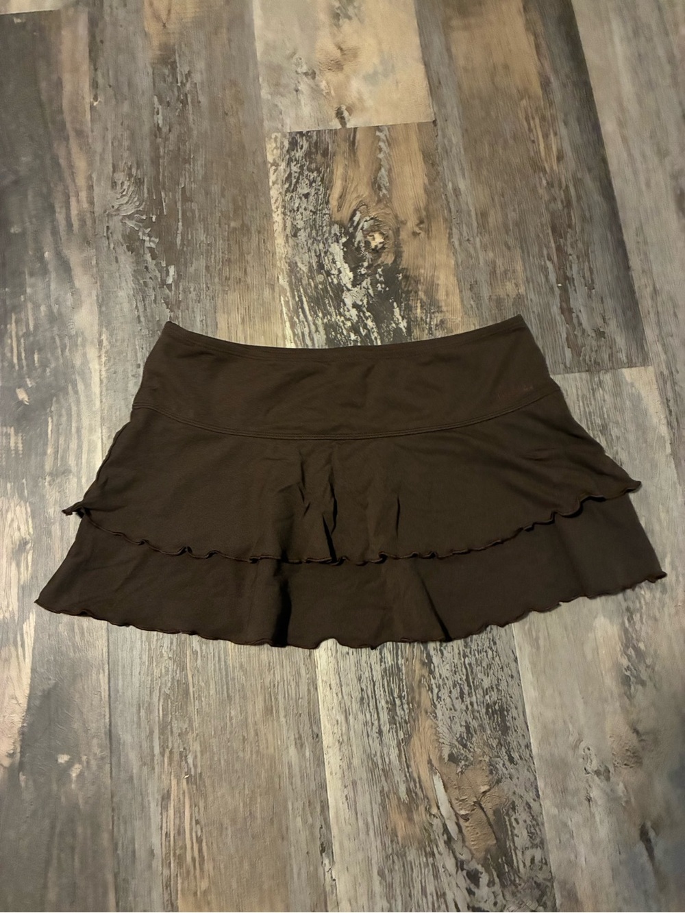 Brown Body Glove Bathsuit Coverup Skirt